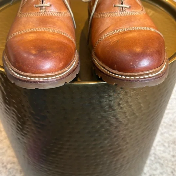 Frye – James Bal Lug Oxford Lace Up Cap Toes Shoes - Picture 8 of 15